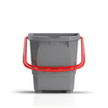 15 L grey bucket