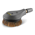 Rotating wash brush for > 800 l/h machines, natural bristles