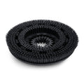 Disc brush, hard, black, 300 Millimetre