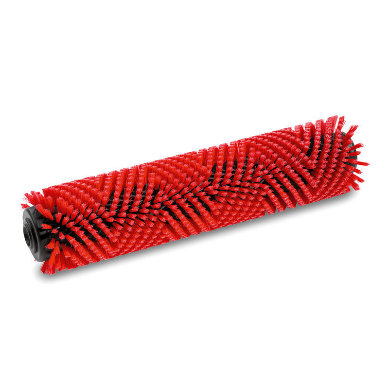 Roller brush, medium, red, 550 Millimetre