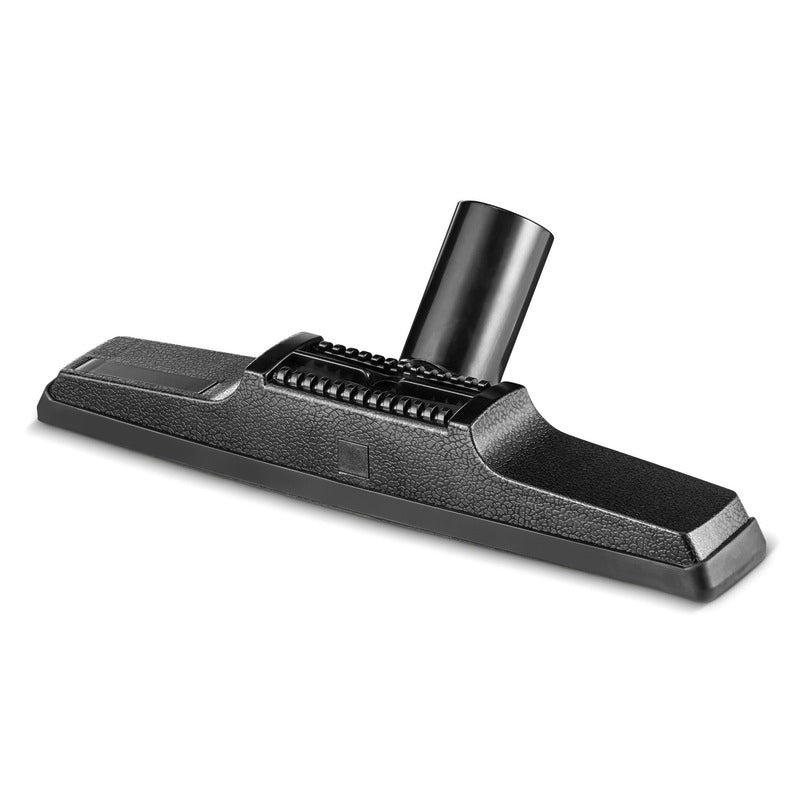Floor nozzle, DN 35, width 310 mm, with parking hook, 360° rotatable, with scraper function, suitable for aircraft, buses or trains