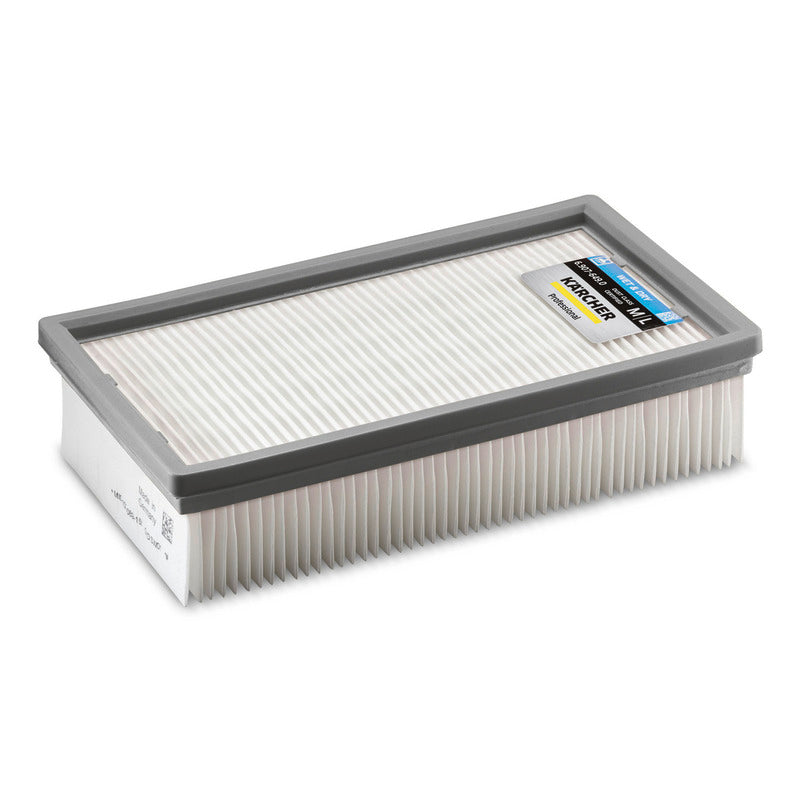 Wet & Dry flat pleated filter, PES fibre material with PTFE coating, suitable for NT 22/1 Ap Bp