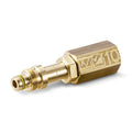 Nozzle connector/screw connector