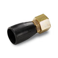 Nozzle connector/screw connector