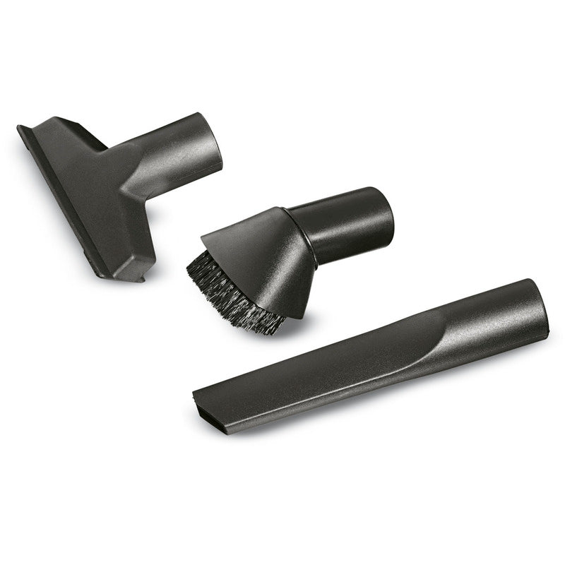 Nozzle kit: crevice nozzle, upholstery nozzle, suction brush, DN 35