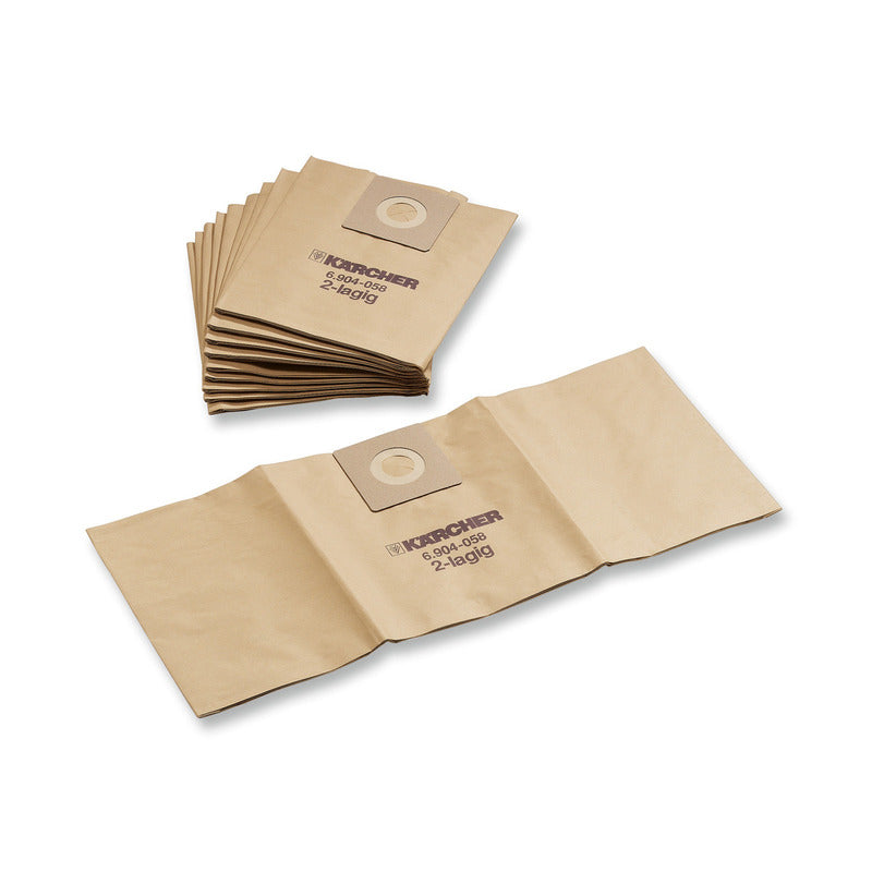 Paper filter bags, 300 Unit, T 7/1, T 9/1, T 10/1