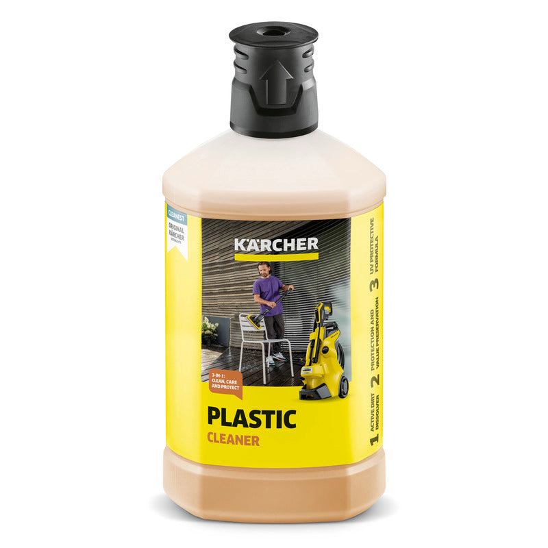 Plastic cleaner 3-in-1