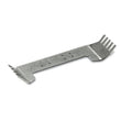 Groove rake