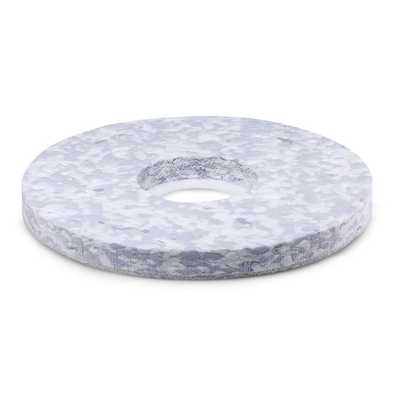 Melamine pad, Grey/white, 356 Millimetre, 2 Unit