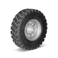 Tyres set solid rubber
