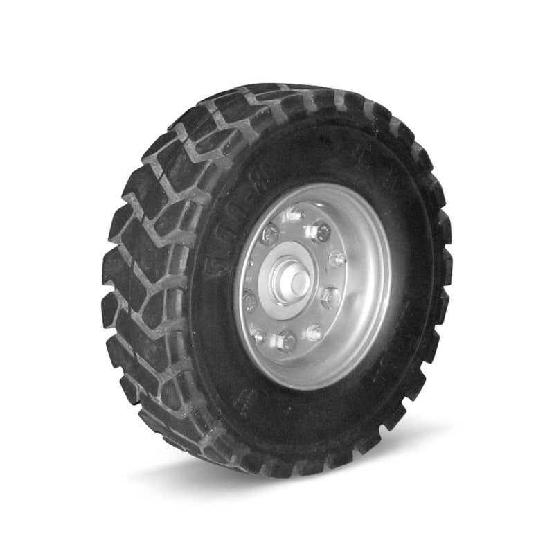 Tyres set solid rubber