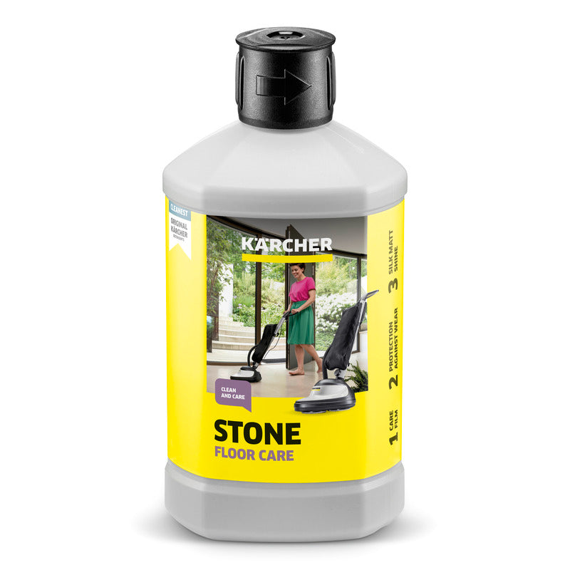 Floor cleaner for matt stone, linoleum and PVC