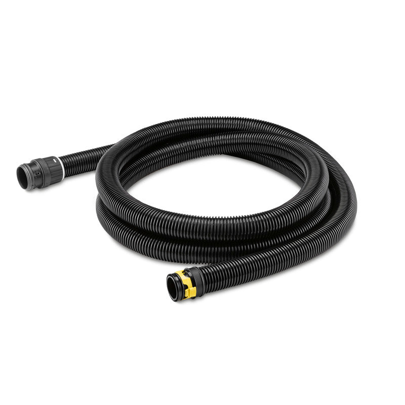 Suction hose, NT, DN 40, length 4 m, electrically conductive, clip 2.0, bayonet 2.0, certified for Zone 22
