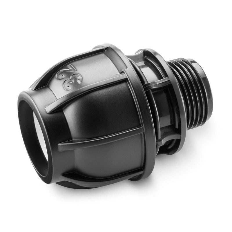 Connection piece for 1 1/4" (32 mm) suction pipelines
