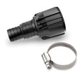 Tap adaptor for suction & garden hose 1" + 3/4"