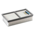 Wet & Dry flat pleated filter, PES fibre material with PTFE coating, suitable for NT 65/2 Tact², NT 75/2 Tact² Me
