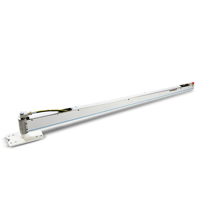 360° swivelling boom for high-pressure hose