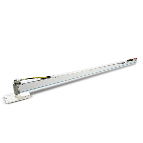 360° swivelling boom for high-pressure hose