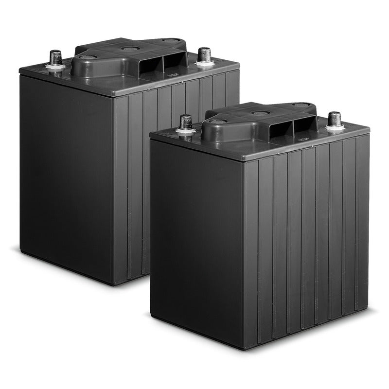 Battery kit Gel 2x 12V/76Ah, 24 Volt, 76 Ampere-hour, Maintenance-free
