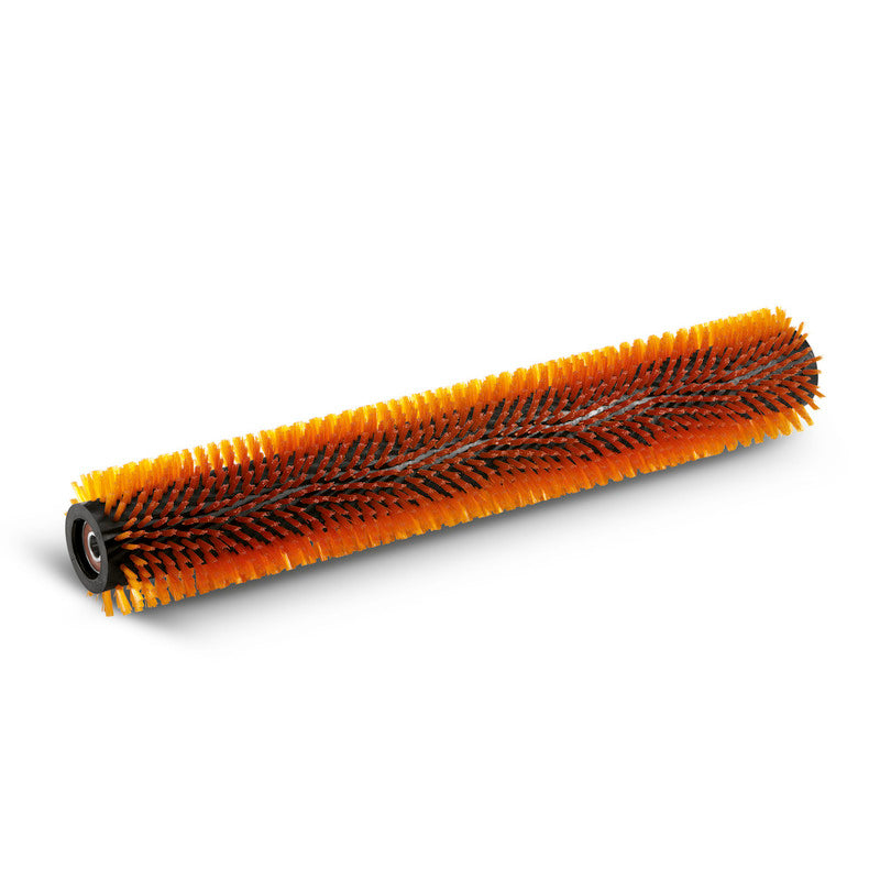 Roller brush orange - R75, high / low, orange, 700 Millimetre