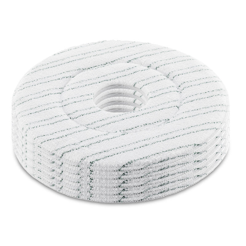 Microfibre pad, white, 356 Millimetre, 5 Unit