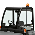Comfort cabin with all-around glazing