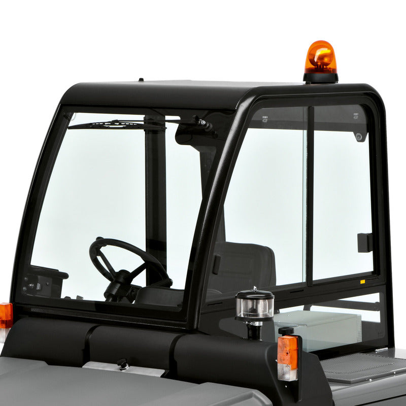Comfort cabin with all-around glazing