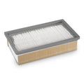 HEPA-13 (H13) flat pleated filter made from glass fibre