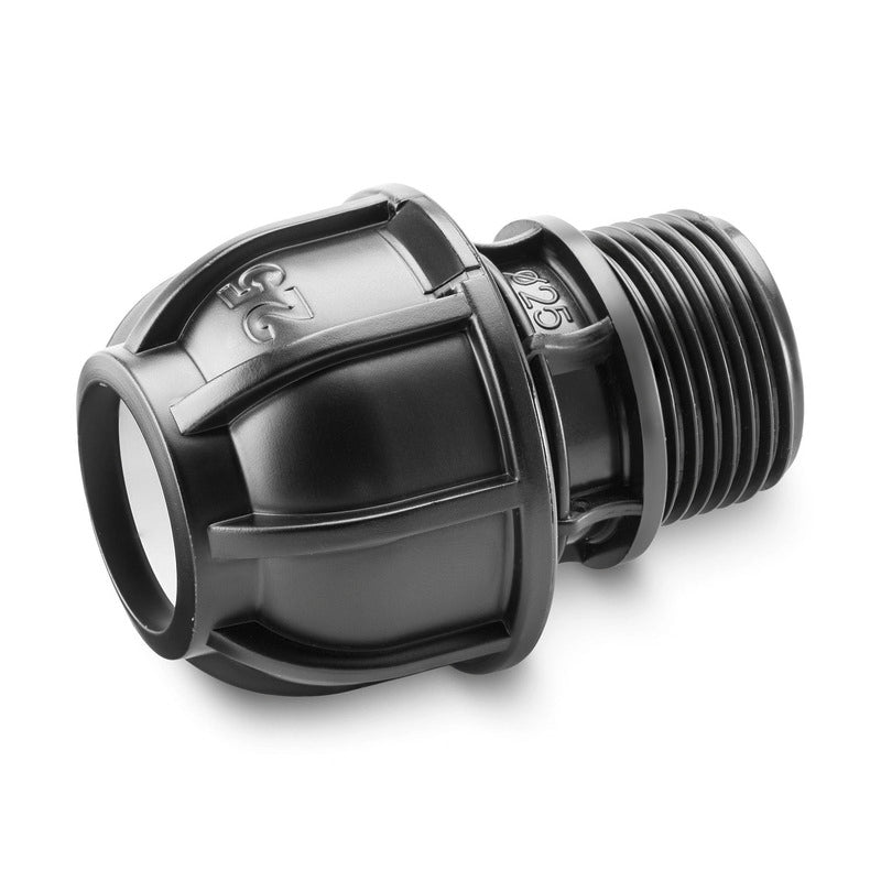 Connection piece for 1" (25 mm) suction pipelines