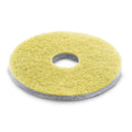 Diamond pad, medium, yellow, 356 Millimetre, 5 Unit