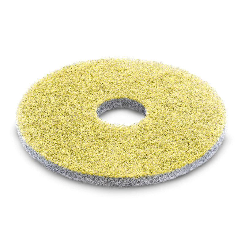 Diamond pad, medium, yellow, 356 Millimetre, 5 Unit