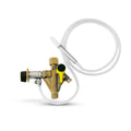 Detergent injector for high and low pressure (without nozzles)