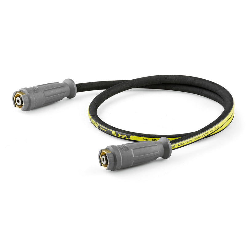 High-pressure hose Longlife, 1,5 Metre, DN 8, 400 Bar, 2 x EASY!Lock