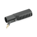 1. Point jet nozzle 2. Adapter for round brushes and crevice nozzle for the SGV steam vacuum cleaner, length 185 mm