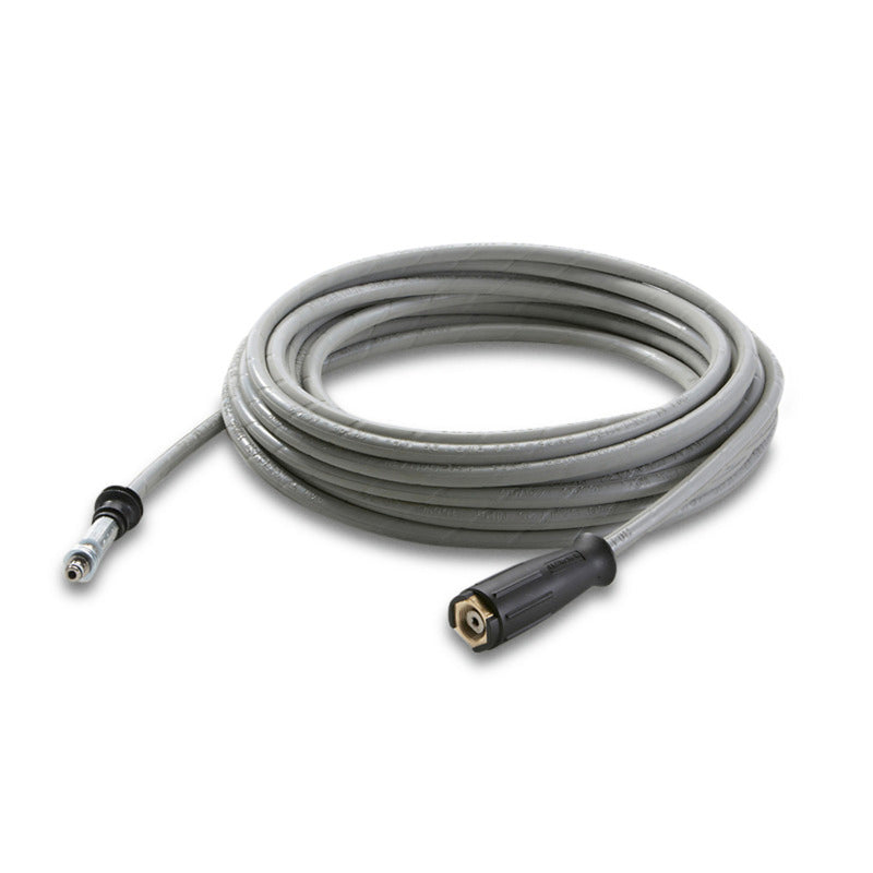 High-pressure hose food grade, 15 Metre, DN 6, 250 Bar, 1 x M22 x 1.5 / 1 x AVS-hose reel connection