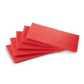 Pad, medium-soft, red, 650 Millimetre, 5 Unit