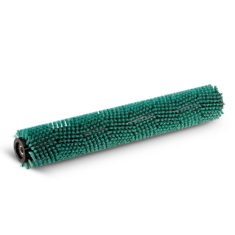 Roller brush green - R65, hard, green, 608 Millimetre