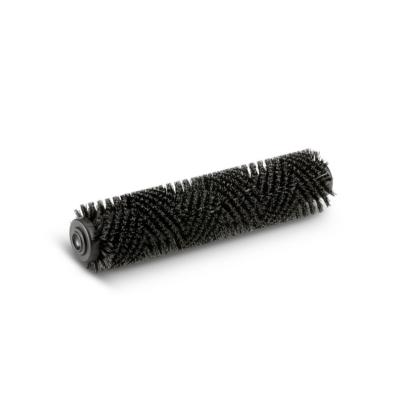 Roller brush, very hard, black, 400 Millimetre