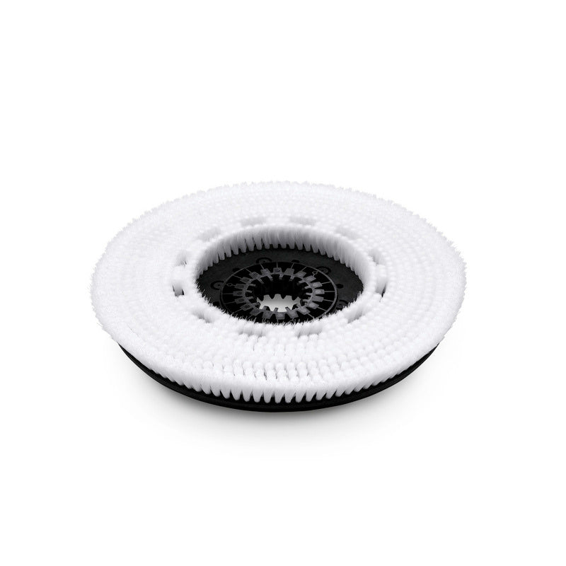 Disc brush, very soft, white, 550 Millimetre