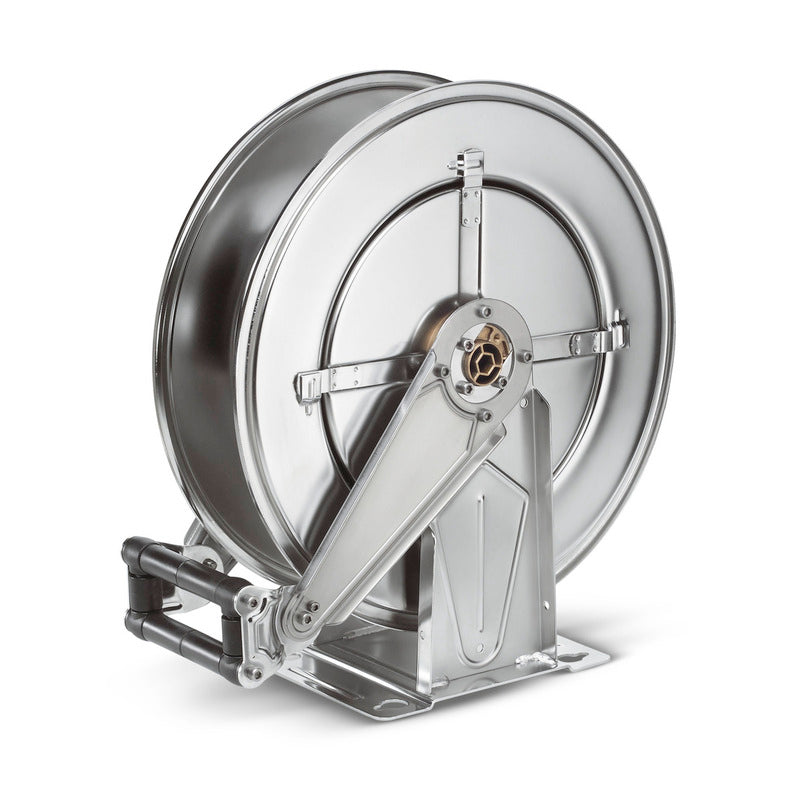 Automatic stainless steel hose reel, 20 Metre