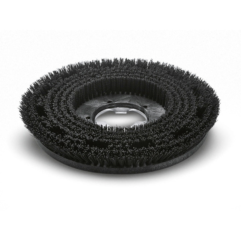 Disc brush, hard, black, 430 Millimetre