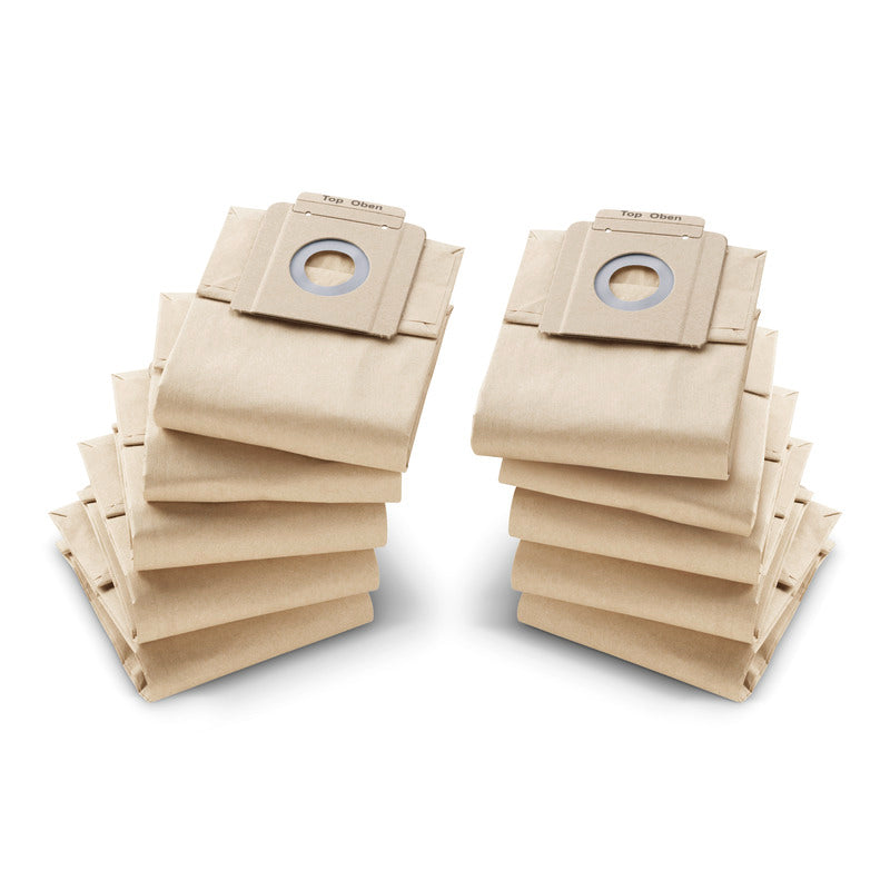 Paper filter bags, 10 Unit, T 7/1, T 9/1, T 10/1