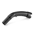 Bend, NT, DN 40, plastic, electrically conductive, clip 2.0 at hose end, cone at accessory end, certified for Zone 22