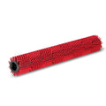 Roller brush red for replacement BR65, medium, red, 638 Millimetre
