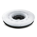 Disc brush, very soft, white, 450 Millimetre