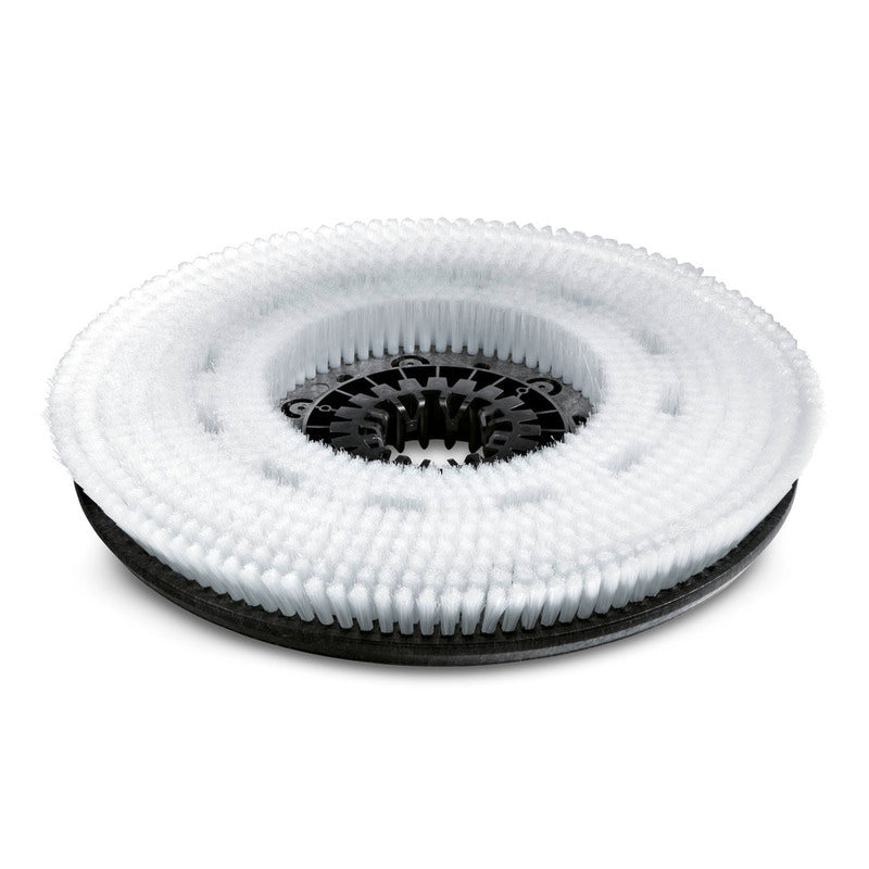 Disc brush, very soft, white, 450 Millimetre