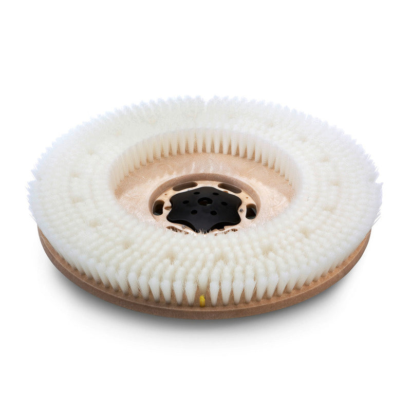 Disc brush, very soft, white, 508 Millimetre