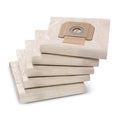 Paper filter bags, 5 Unit, NT 48, NT 65, NT 70, NT 72, NT 75, NT 80, WET VAC