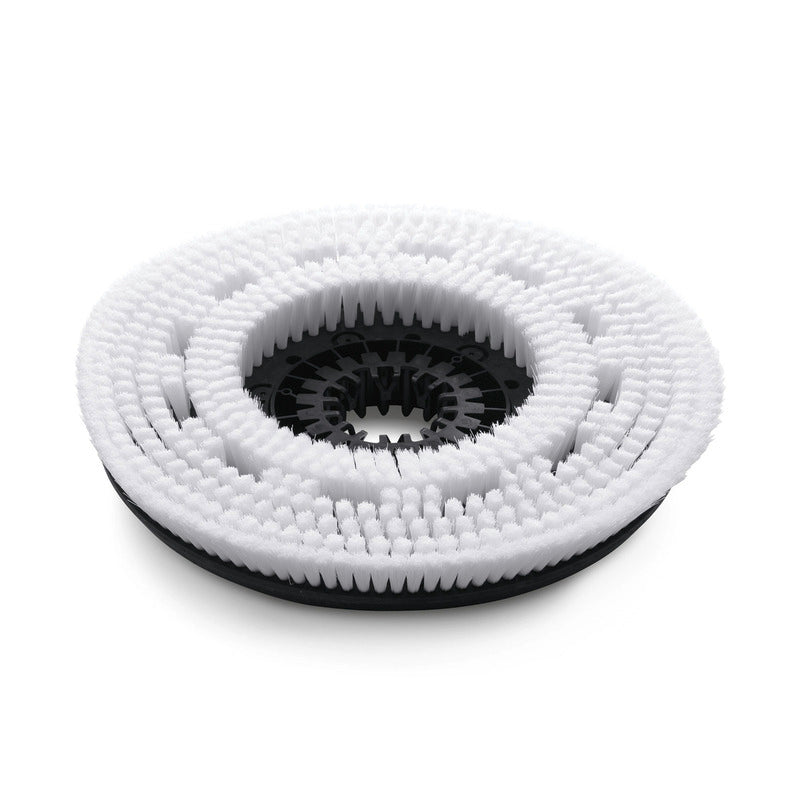 Disc brush, very soft, white, 430 Millimetre